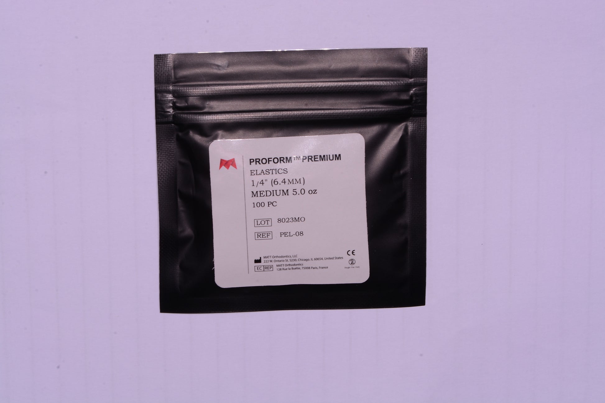 Matt Intra-Oral Elastics