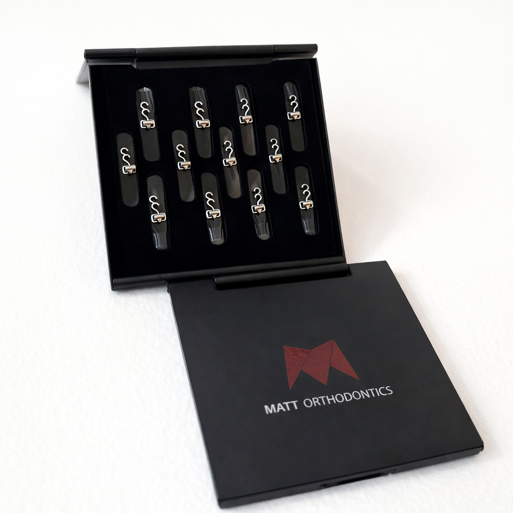 Matt Ortho DOUBLE Hook With BONDABLE Tubes
