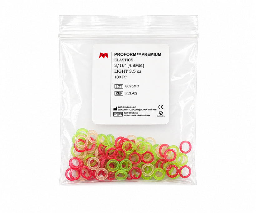 Matt Intra-Oral Elastics