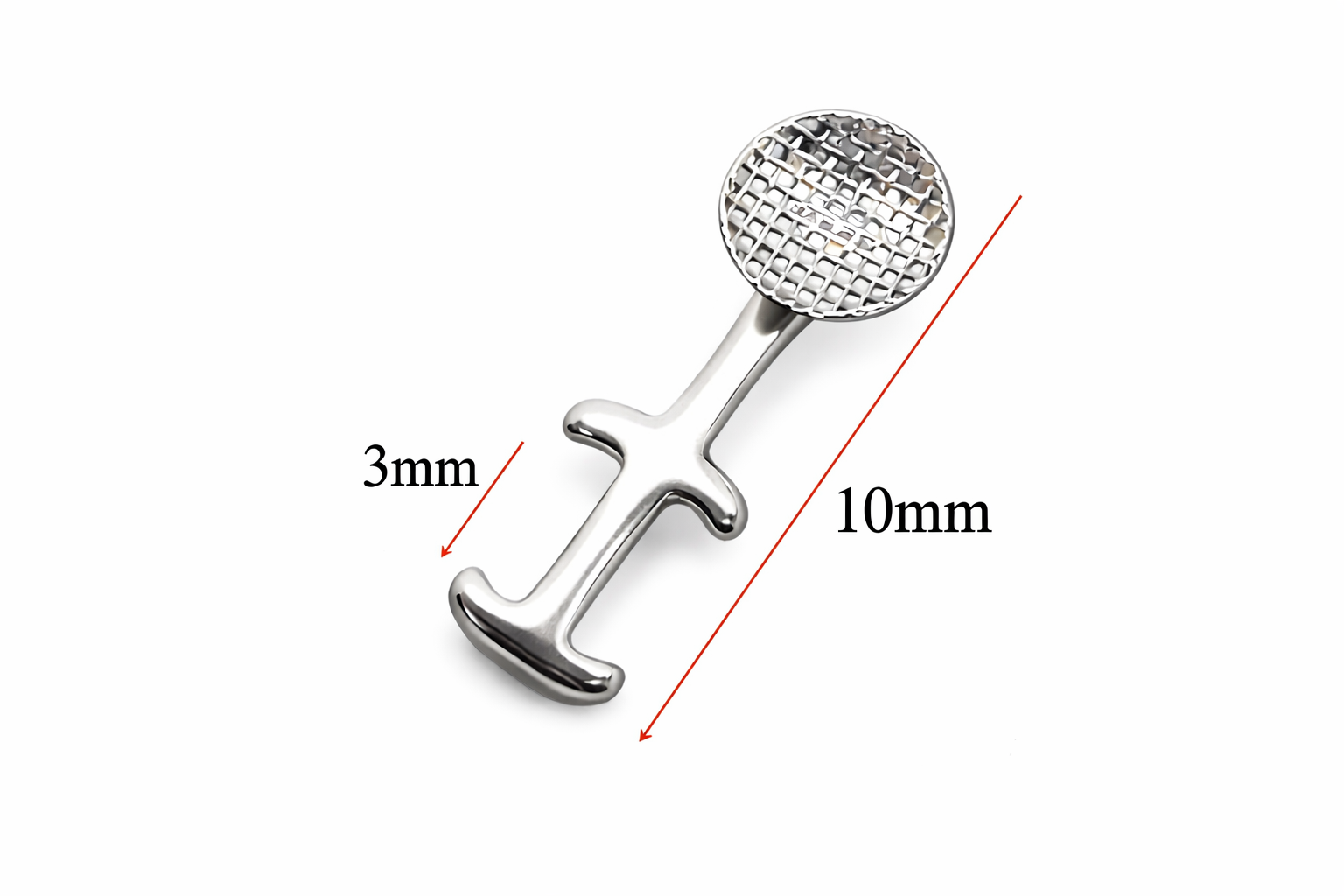 Matt Double Hook Lingual Button