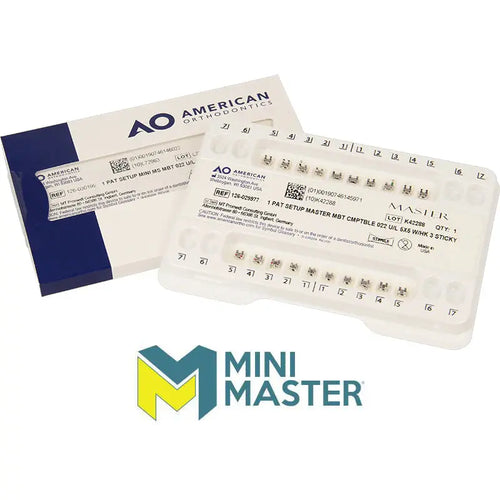 American Orthodontics mini master bracket.