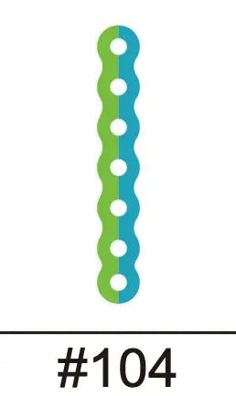 Denrotary Double Color Power Chain EasyOrtho