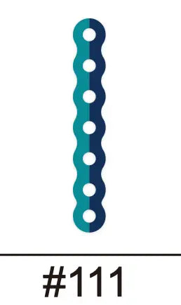 Denrotary Double Color Power Chain EasyOrtho