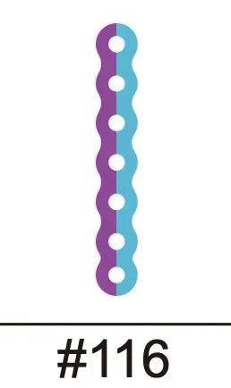 Denrotary Double Color Power Chain EasyOrtho