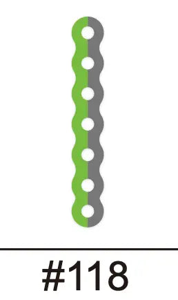 Denrotary Double Color Power Chain.