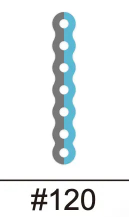Denrotary Double Color Power Chain EasyOrtho
