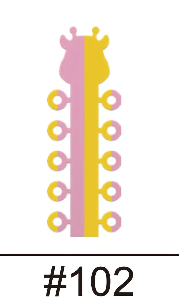 Denrotary Double Color o-tie.