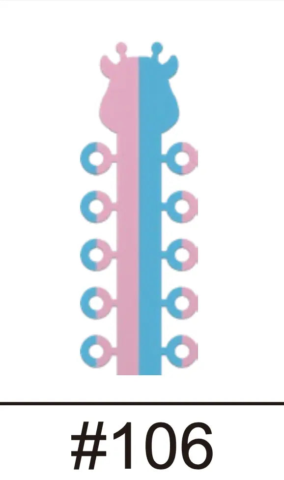 Denrotary Double Color o-tie.