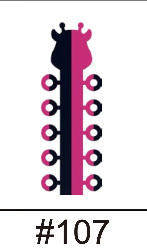 Denrotary Double Color o-tie.