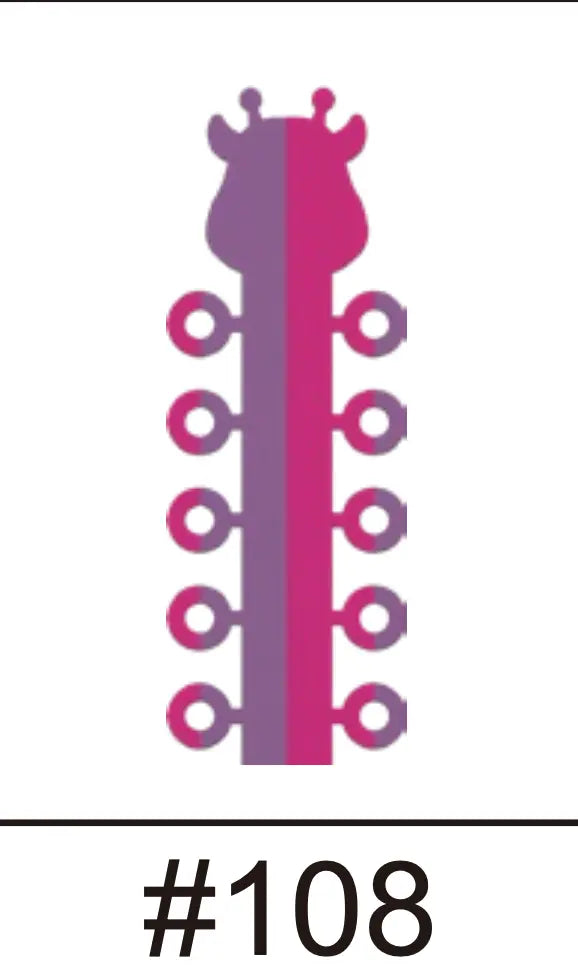 Denrotary Double Color o-tie.