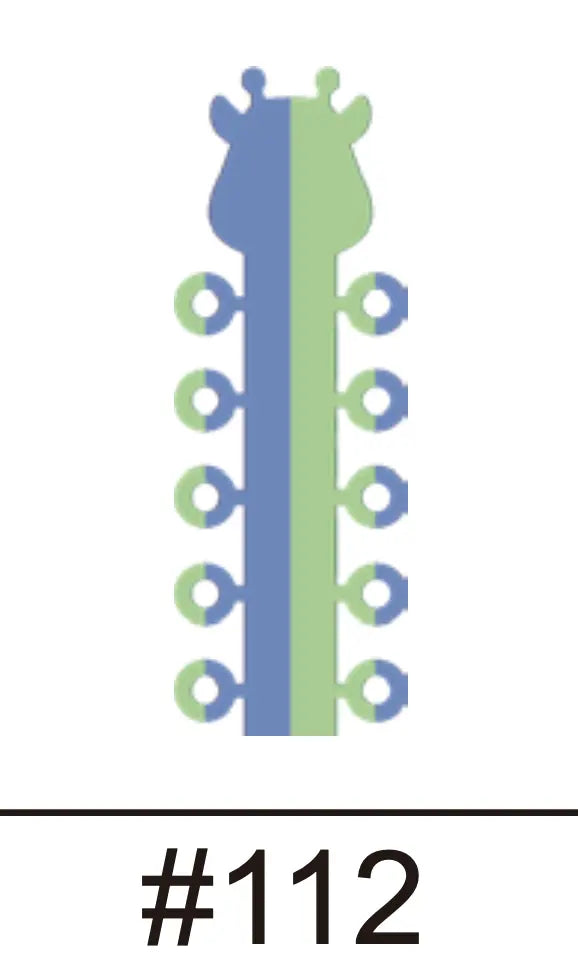 Denrotary Double Color o-tie.