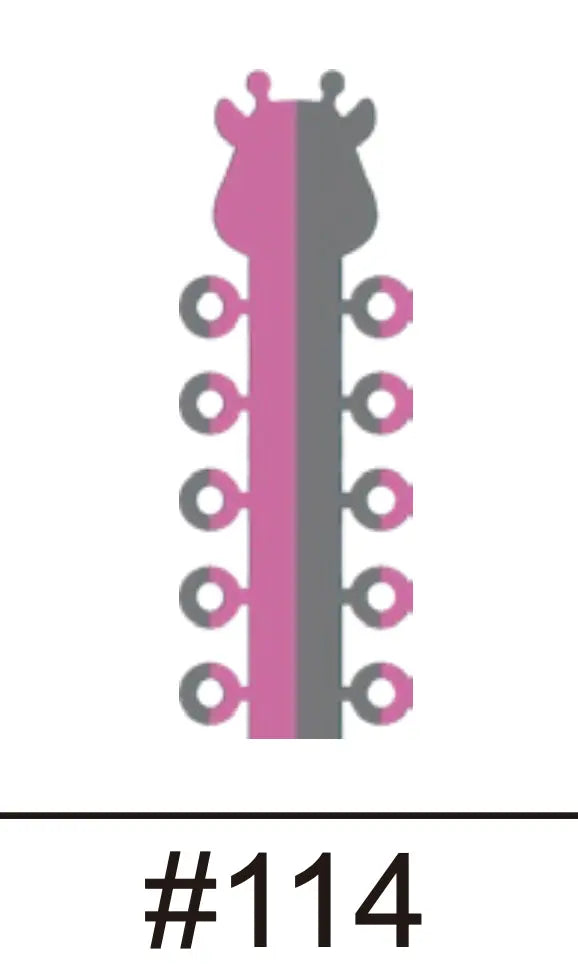 Denrotary Double Color o-tie.