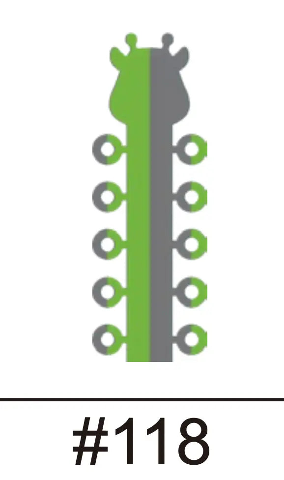Denrotary Double Color o-tie.