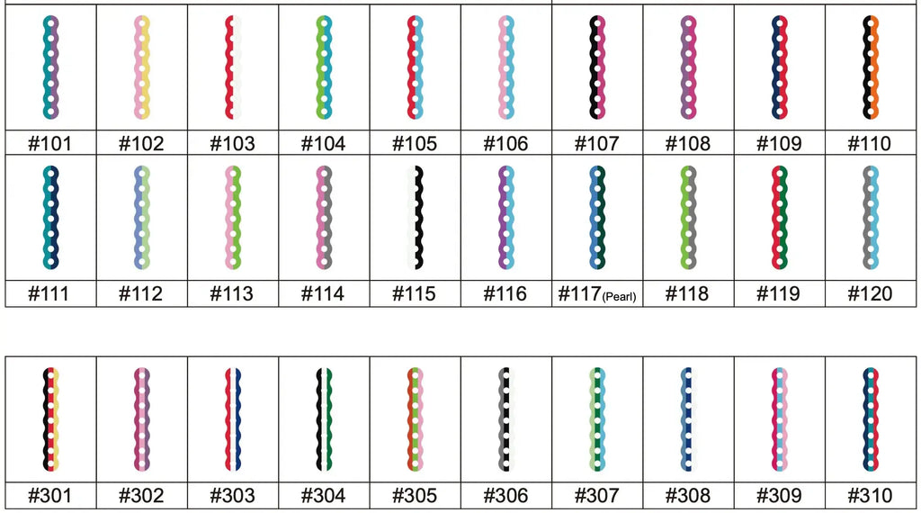 Recommend Power Chain Color Denrotary Double Color Power Chain - Durable & Stylish | EasyOrtho