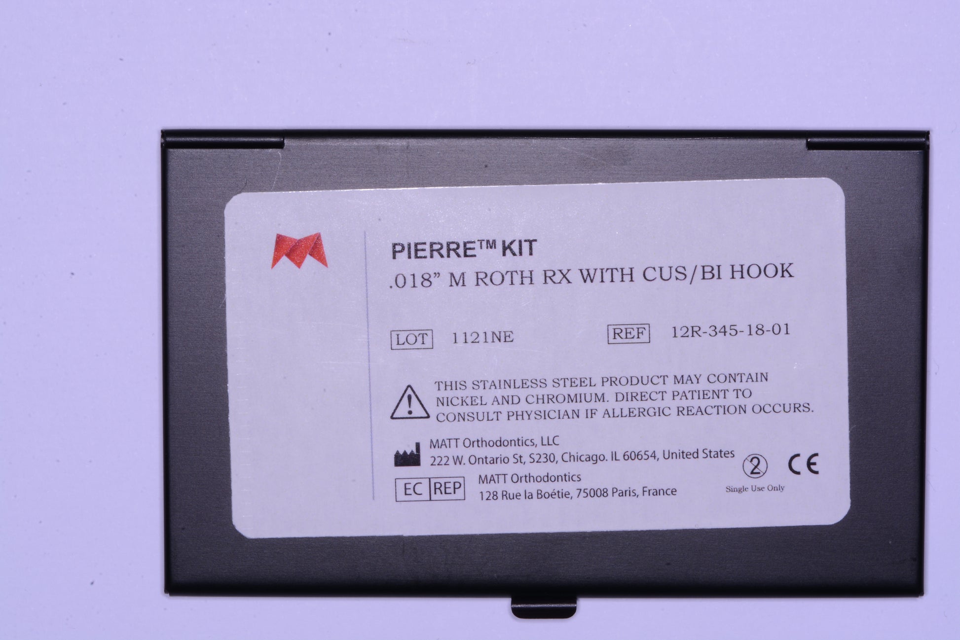 Matt Pierre Metal Bracket