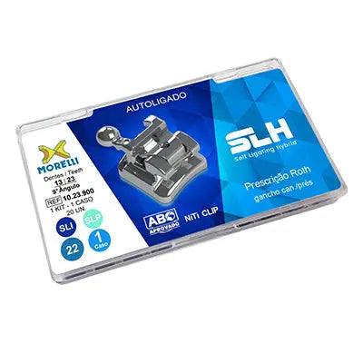 Morelli Self-Ligating Hybrid Metallic Bracket EasyOrtho