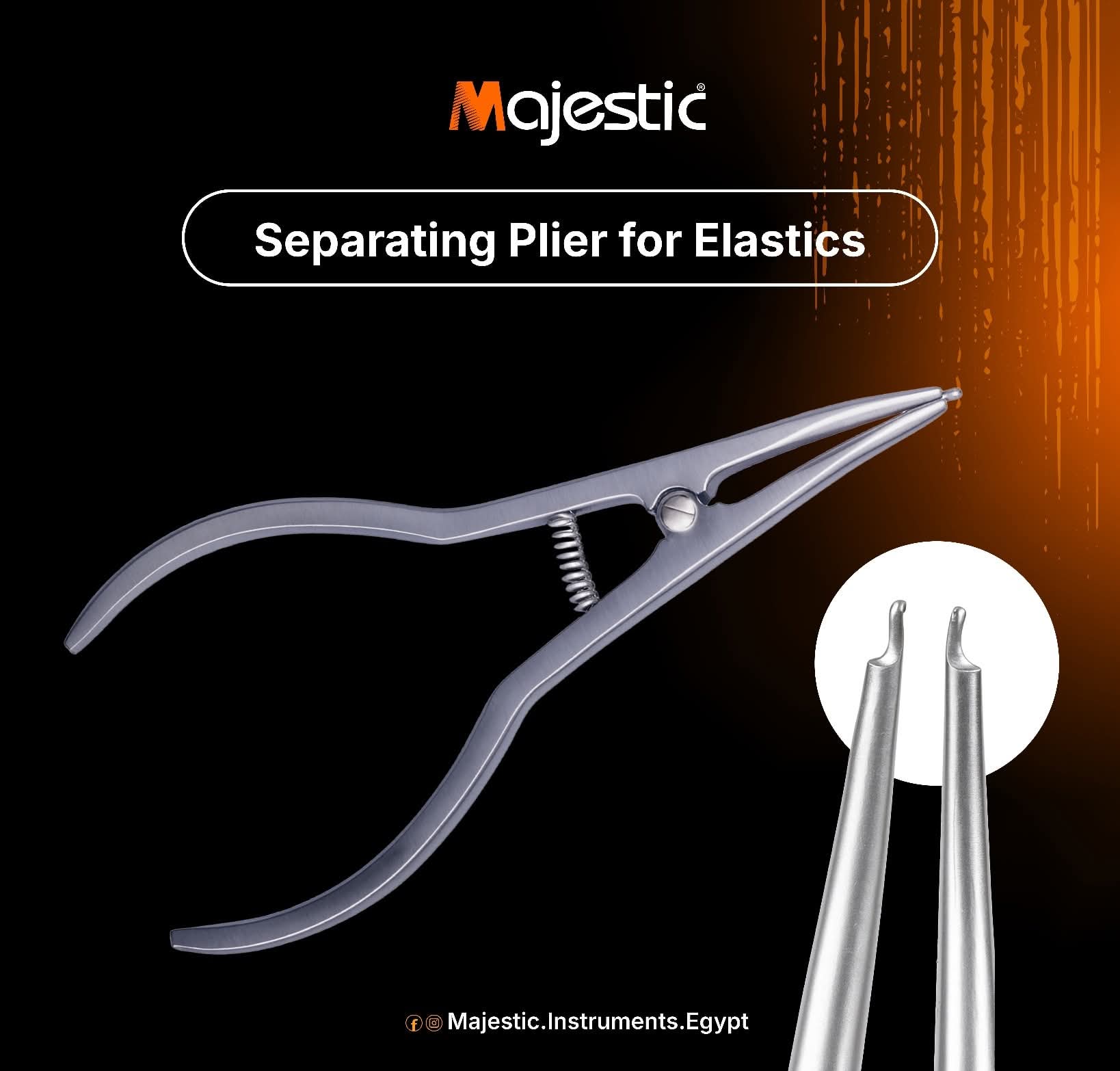 Majestic Separating Plier Elastic 150 mm My Store