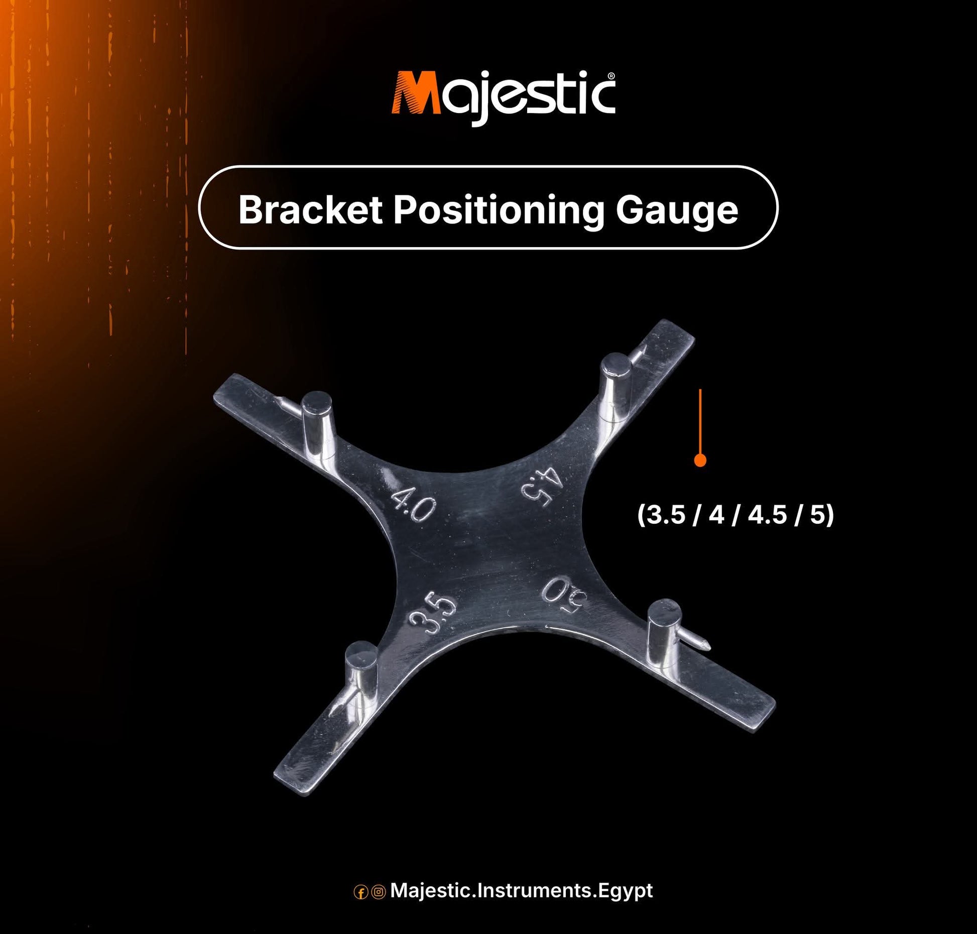 Majestic Bracket Positioning Gauge My Store