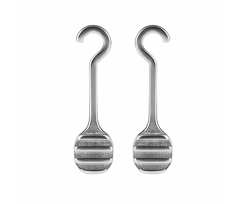 Matt Ortho Bondable  crimpable hooks 1 piece Right