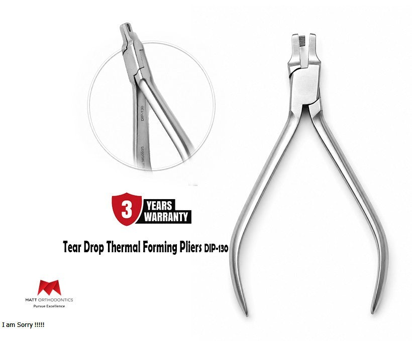 Matt Aliger Tear Drop Thermal Forming