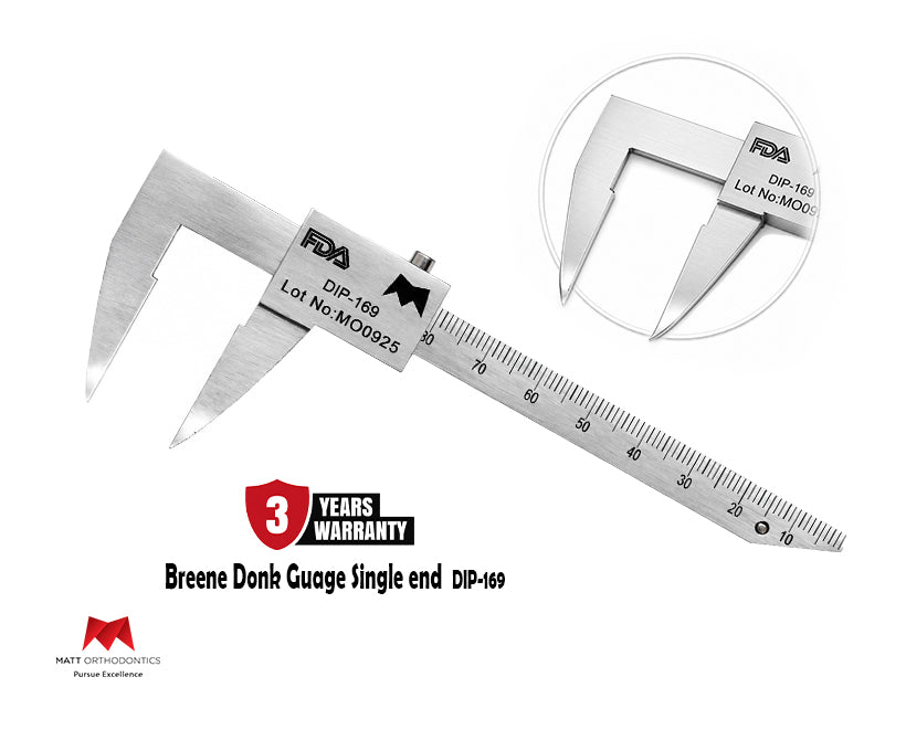 Matt Ortho Breene Donk Gauge Single End