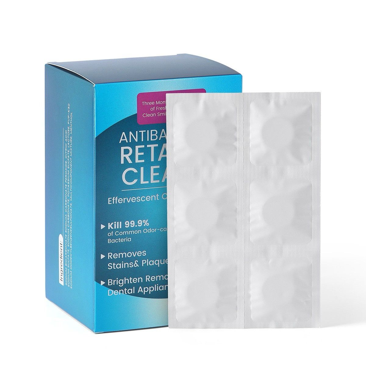 Retainer Cleaner (1 Tablet)