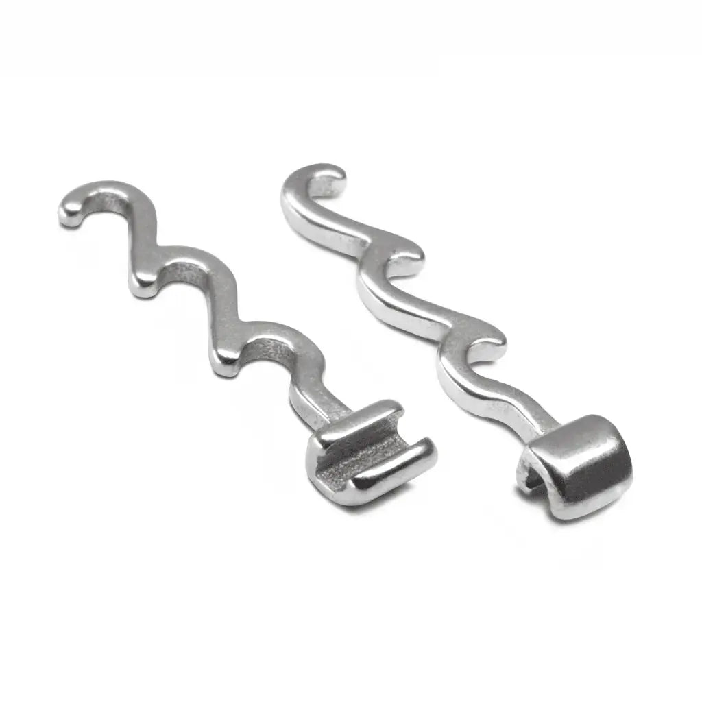 Crimpable Hook Spiral / Curved (R/L).