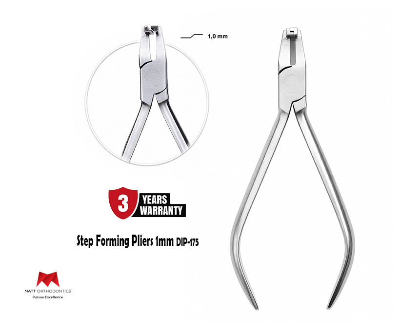 Matt Ortho Step Forming Pliers Str Step