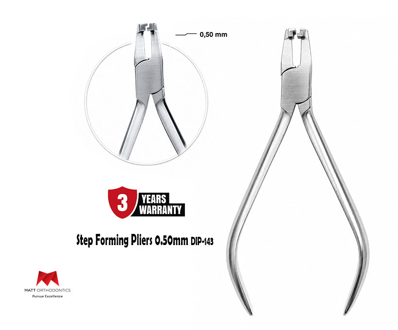 Matt Ortho Step Forming Pliers Str Step