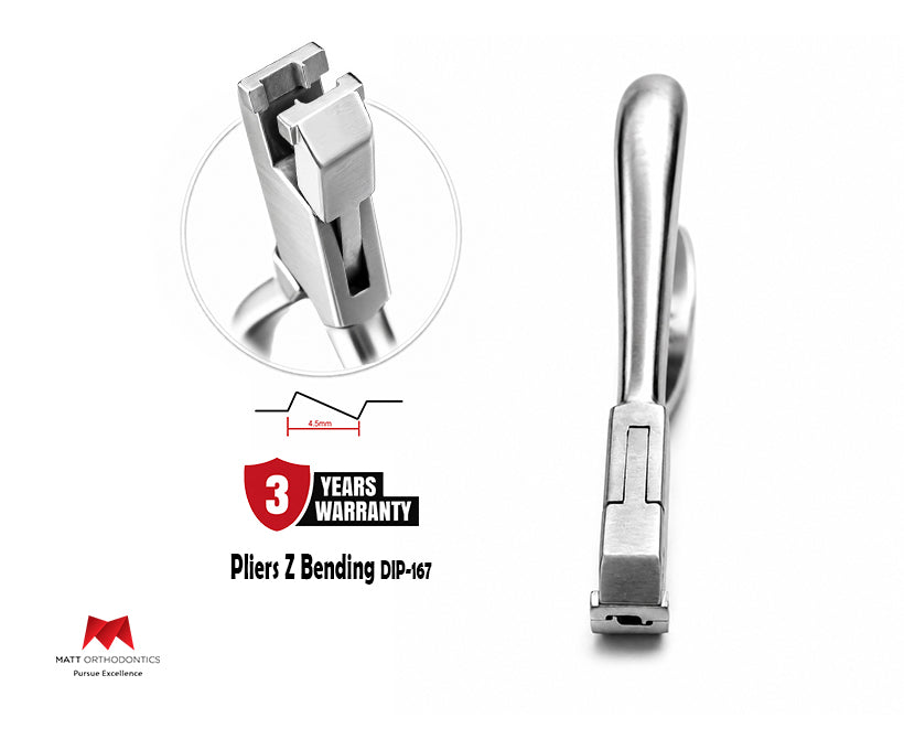 Matt Ortho Double Step ‘Z’  Bending Pliers 12.5 mm