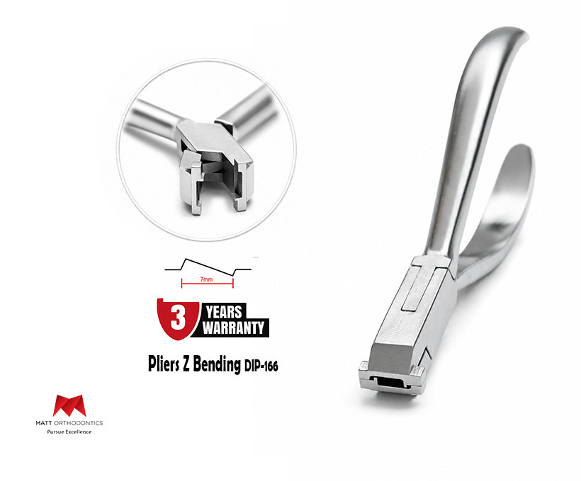 Matt Ortho Double Step ‘Z’  Bending Pliers 12.5 mm