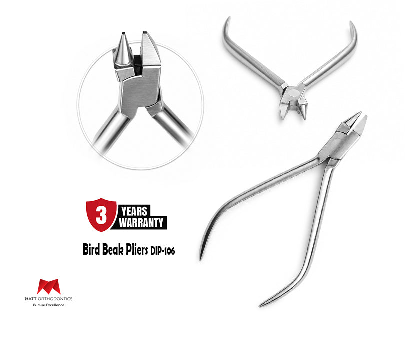 Matt Bird Beak Pliers 12cm