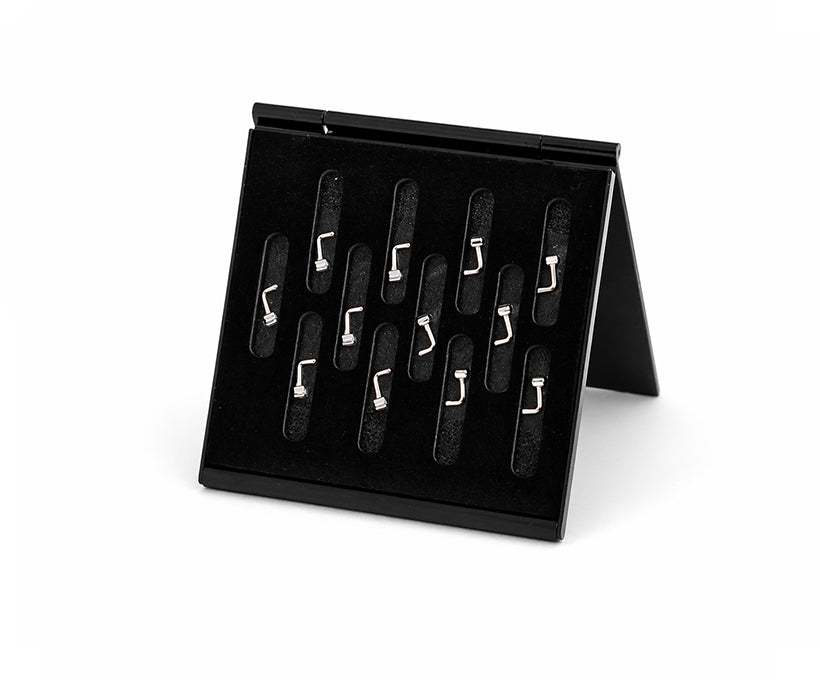 Matt Ortho  Long Curved Crimpable Hooks